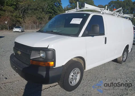 2015 Chevrolet Express 2500 Work Van from USA, damaged, VIN 1GCWGFCF1F1277932